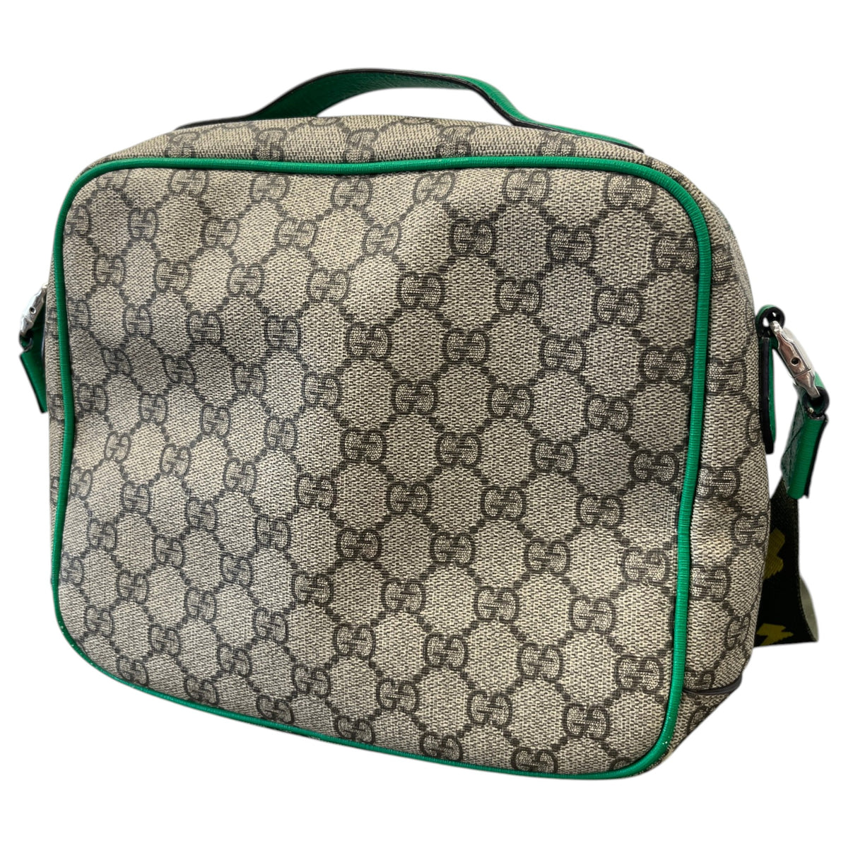 Boy's GG Supreme Monster Messenger Bag Beige - Photo 8