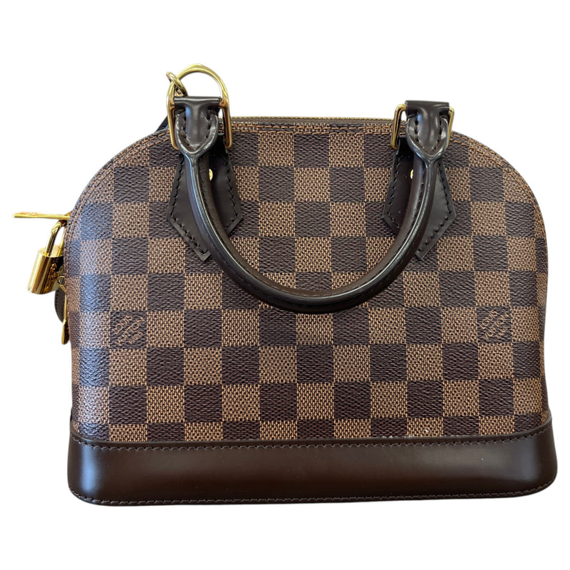 Women's Damier Ebene Alma BB Bag Brown