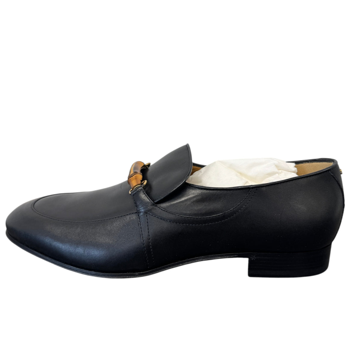 Men's Bamboo Loafers Black Size UK 13 / EU 47 - Photo 4