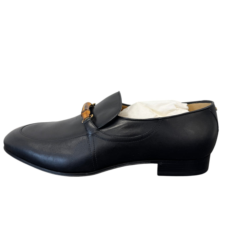 Men's Bamboo Loafers Black Size UK 13 / EU 47
