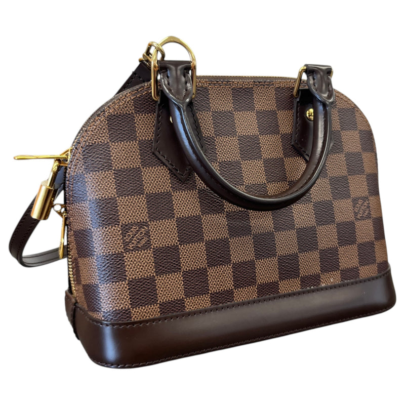 Women's Damier Ebene Alma BB Bag Brown