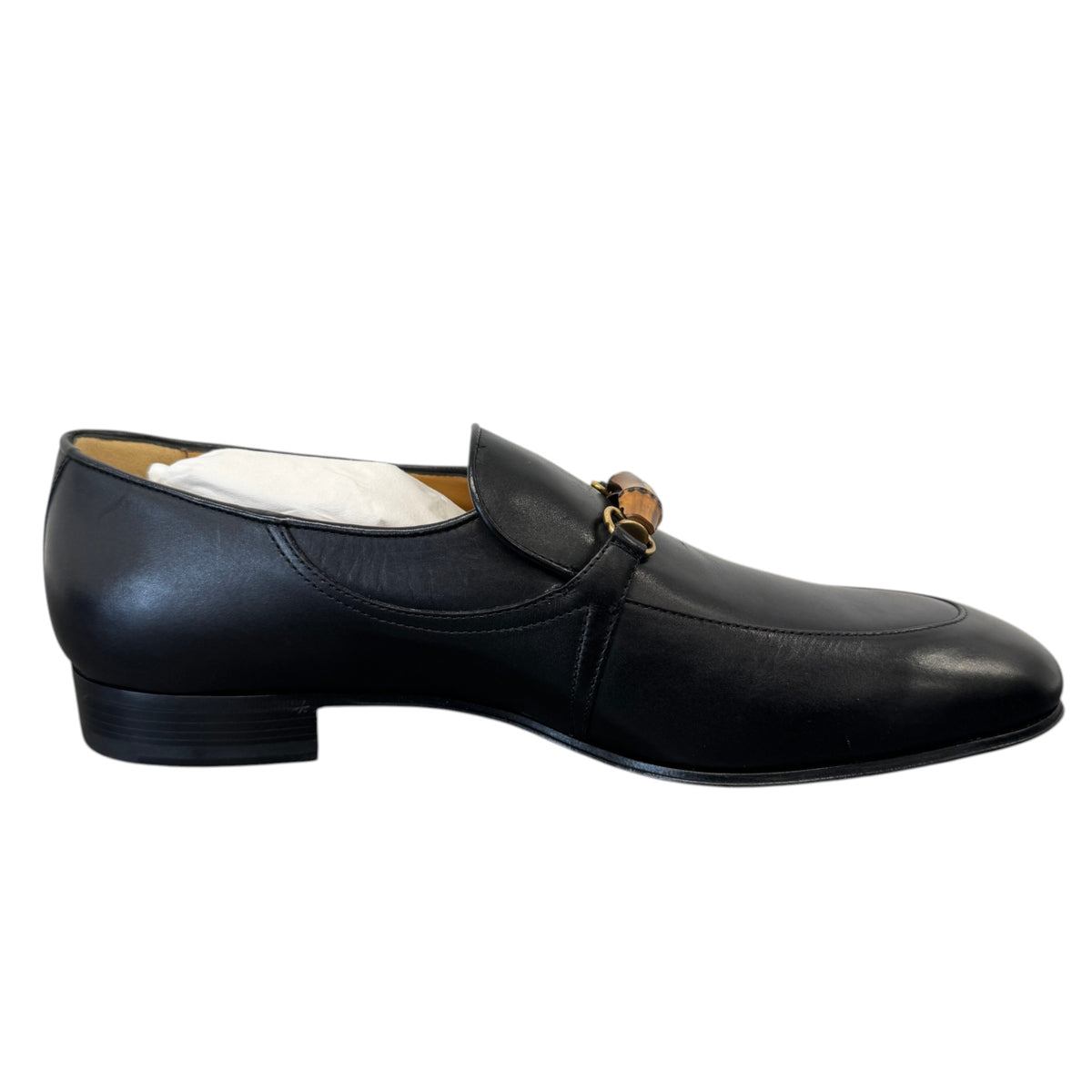 Men's Bamboo Loafers Black Size UK 13 / EU 47 - Photo 5