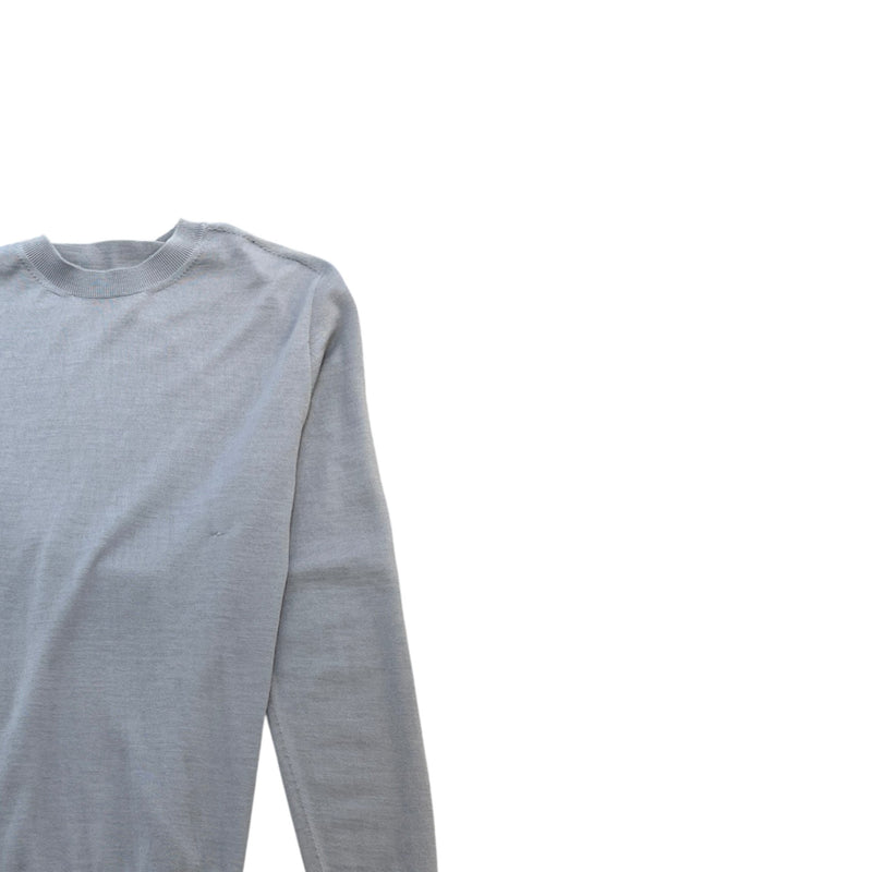 Men's Bee Embroidered Sweatshirt Blue Size S