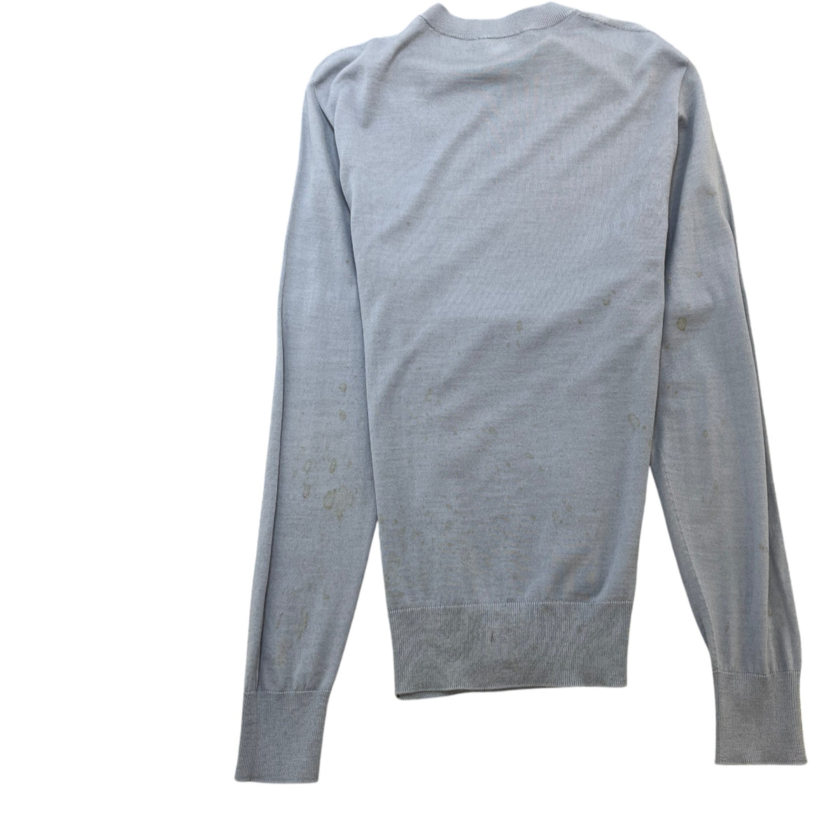 Men's Bee Embroidered Sweatshirt Blue Size S - Photo 2