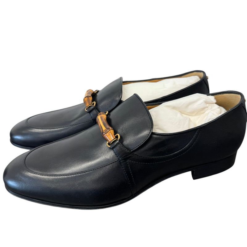 Men's Bamboo Loafers Black Size UK 13 / EU 47