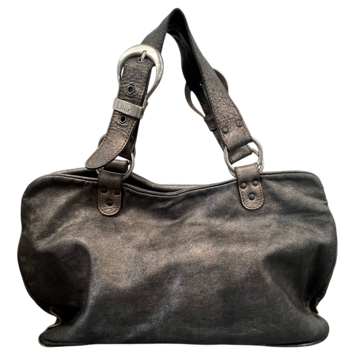 Women's Gaucho Handbag Silver - Photo 3
