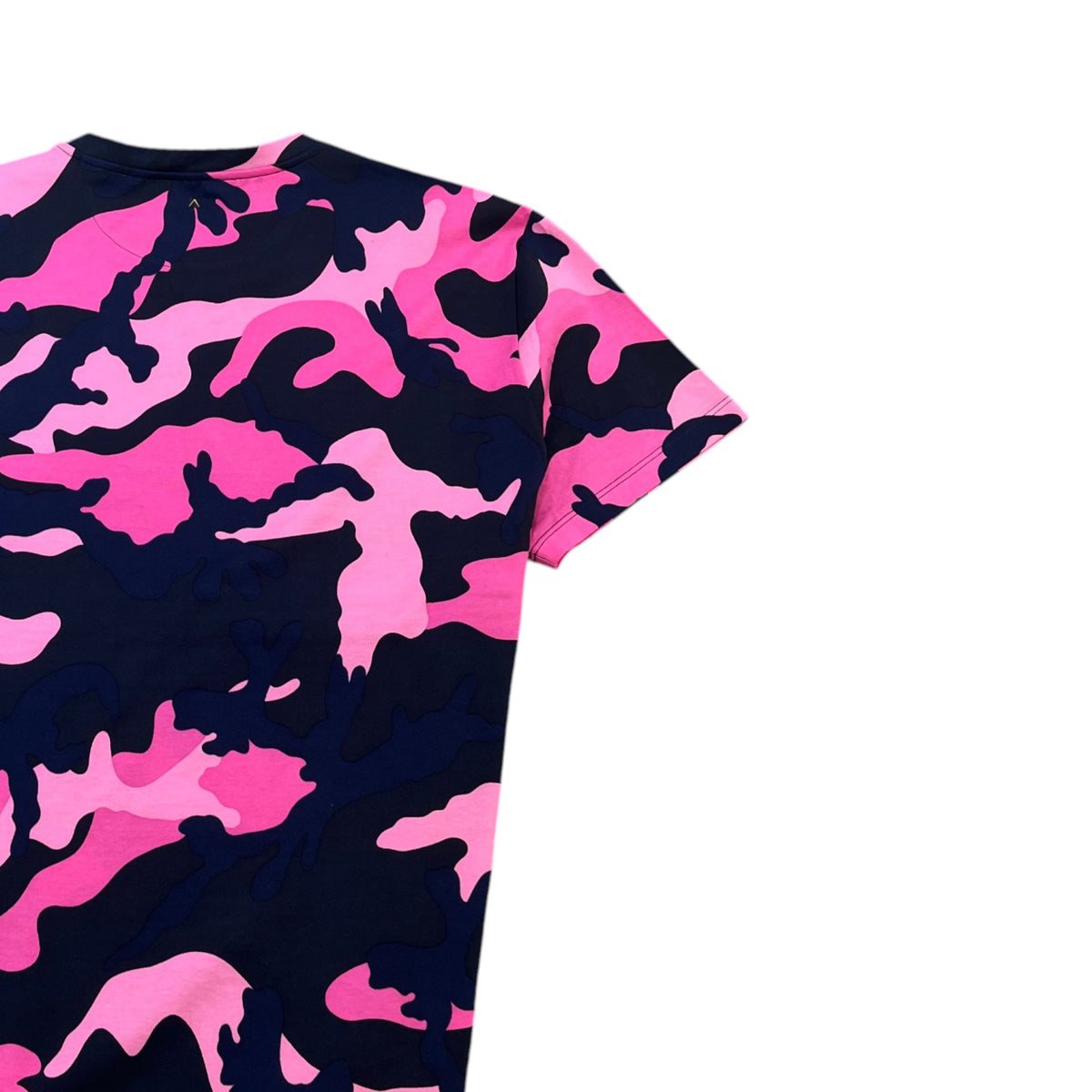 Men's Camouflage Print T-Shirt Pink Size L - Photo 4