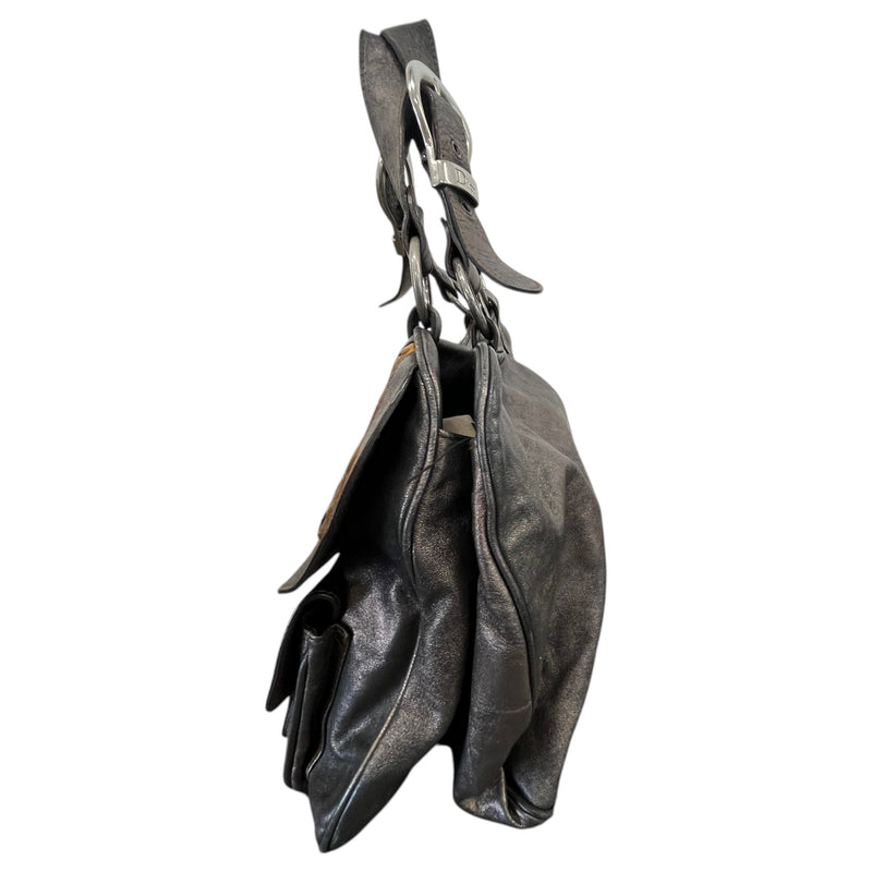 Women's Gaucho Handbag Silver