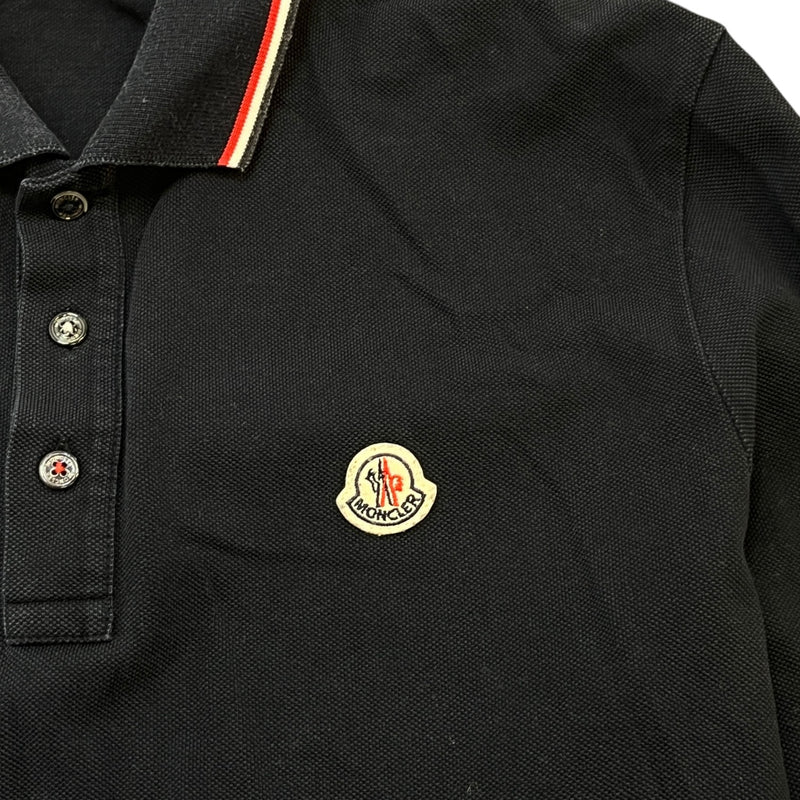 Men's Maglia Polo Shirt Navy Size L