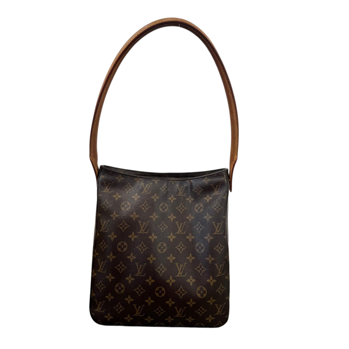 Women's Monogram Looping GM Handbag Brown - Photo 1
