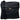 Men's Plaque Logo Messenger Bag Black