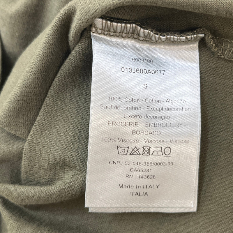 Men's CD Icon T-Shirt Khaki Size S