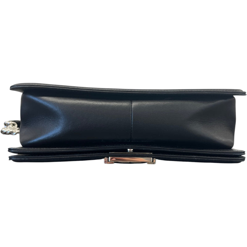 Women's Boy Chevron Lambskin Holographic Handbag Black