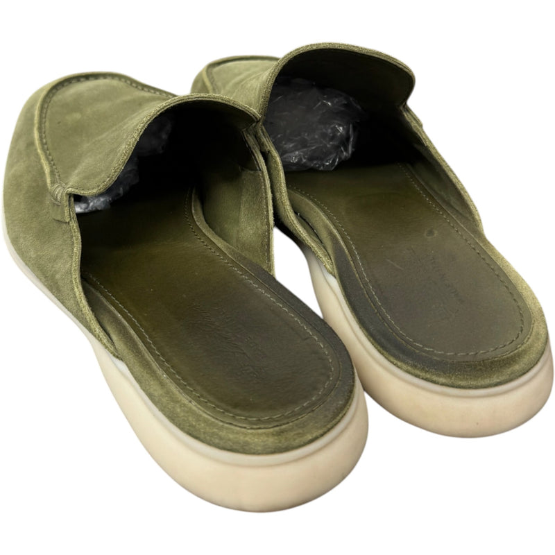 Men's Yacht Loafers Green Size UK 8 / EU 42