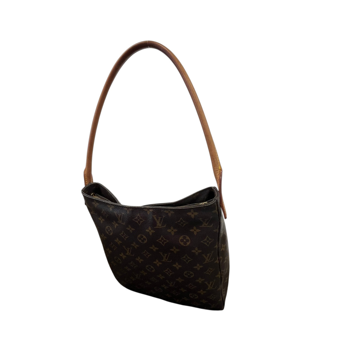 Women's Monogram Looping GM Handbag Brown - Photo 8