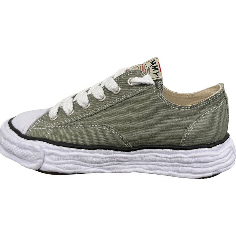 Men's Yasuhiro Peterson 23 OG Sole Canvas Low Trainers Khaki Size UK 10 / EU 44