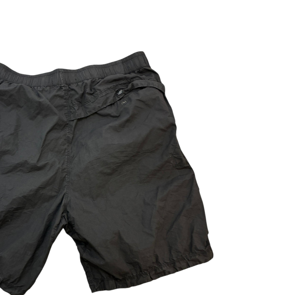 Men's Applique Logo Shorts Black Size W33 - Photo 4