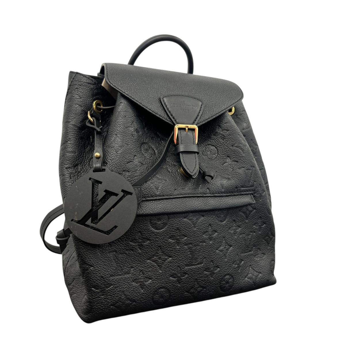 Women's Monogram Empreinte Montsouris PM Backpack Black - Photo 4