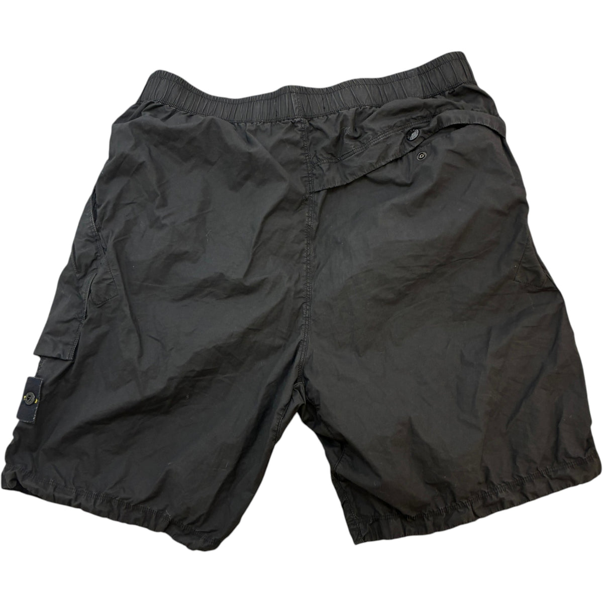 Men's Applique Logo Shorts Black Size W33 - Photo 2