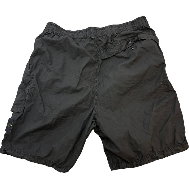 Men's Applique Logo Shorts Black Size W33