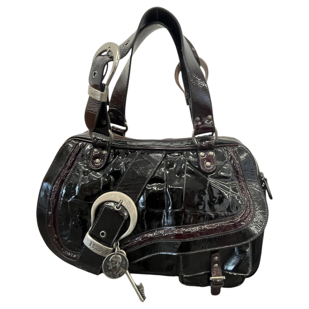 Women's Gaucho Handbag Burgundy - Photo 1