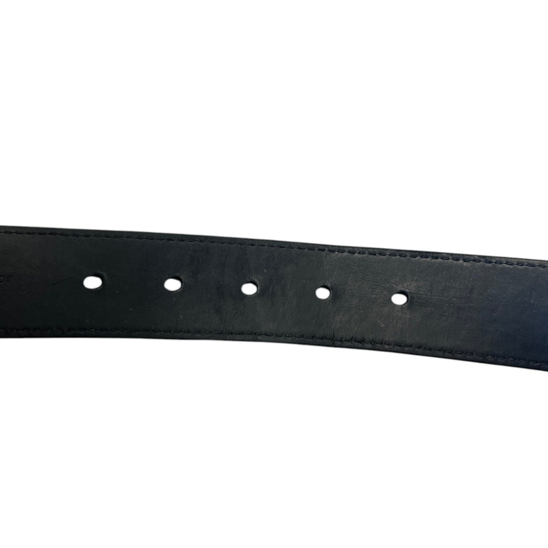 Men's LV Buckle Belt Black Size 34"