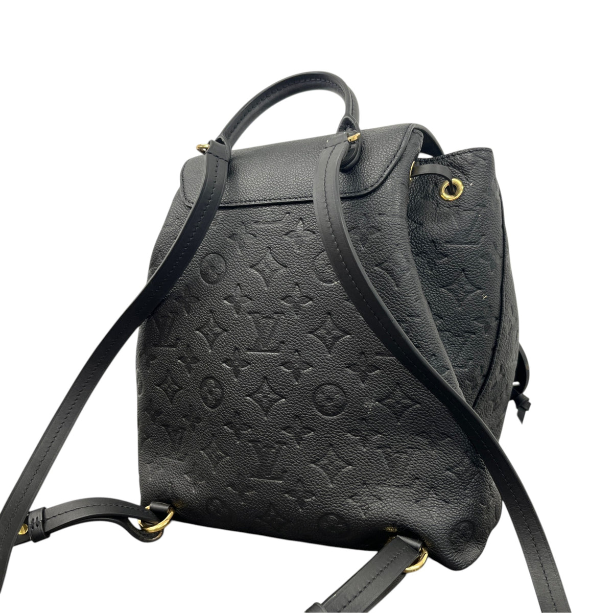 Women's Monogram Empreinte Montsouris PM Backpack Black - Photo 9