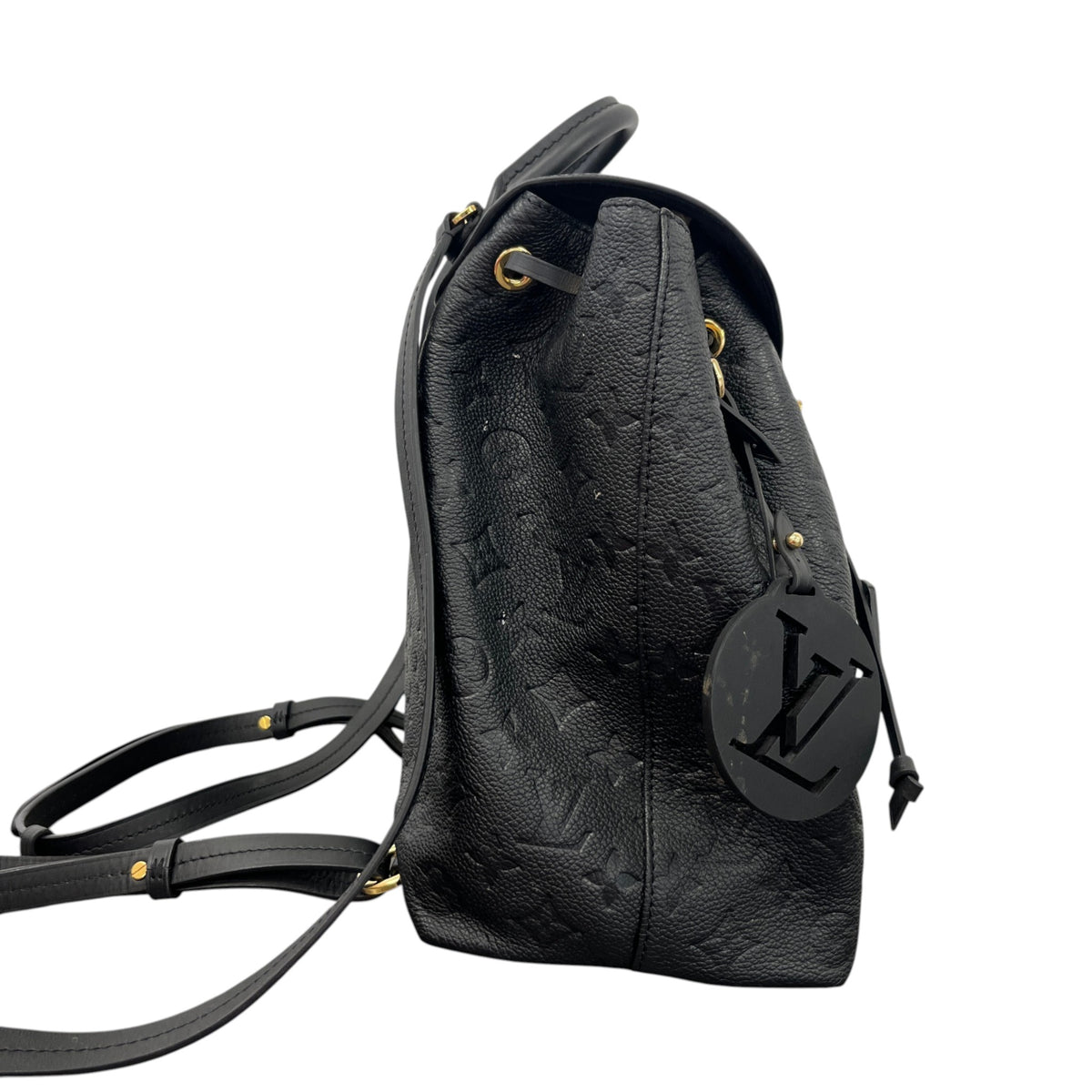 Women's Monogram Empreinte Montsouris PM Backpack Black - Photo 6
