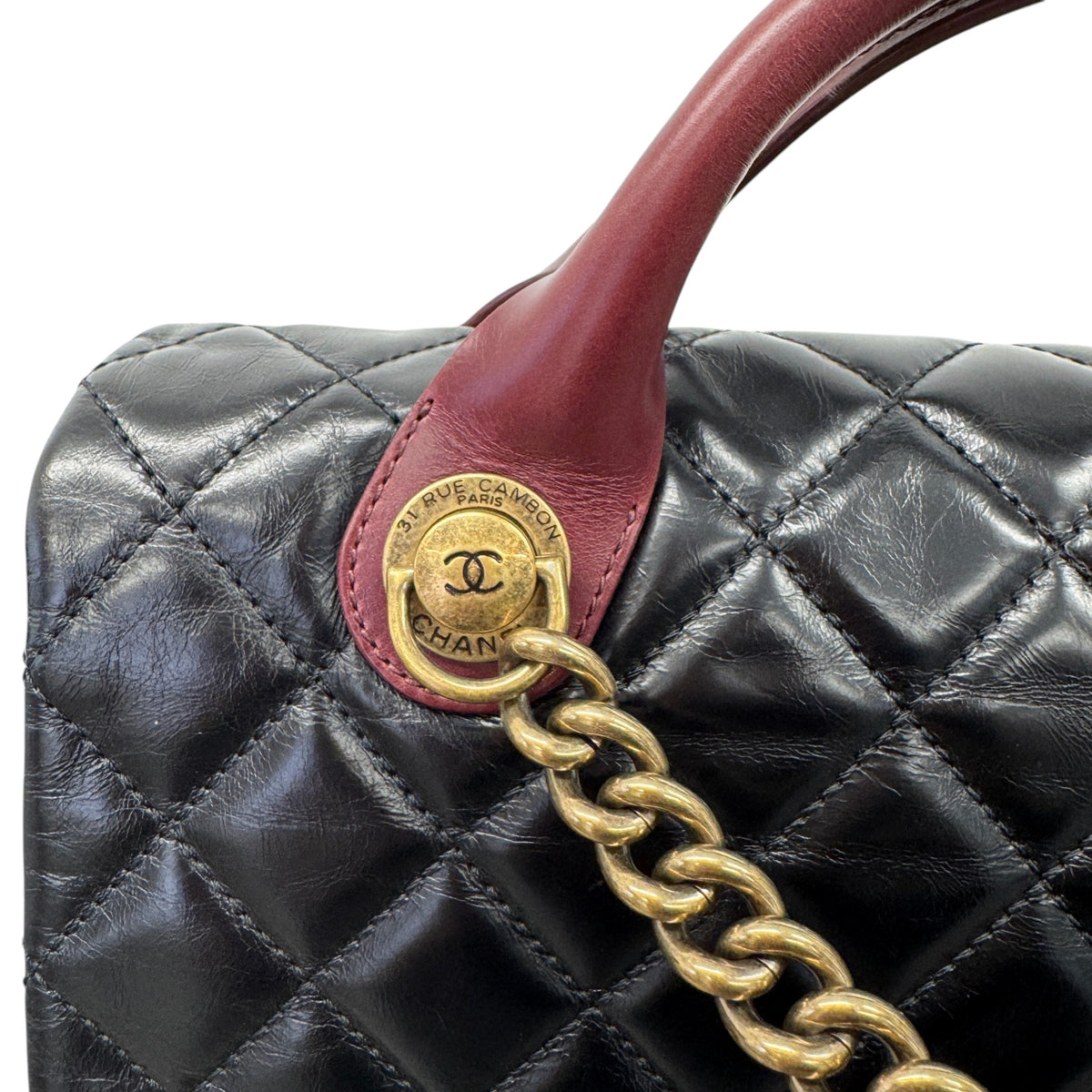 Women's Medium Castle Rock Flap Handbag Black - Photo 5