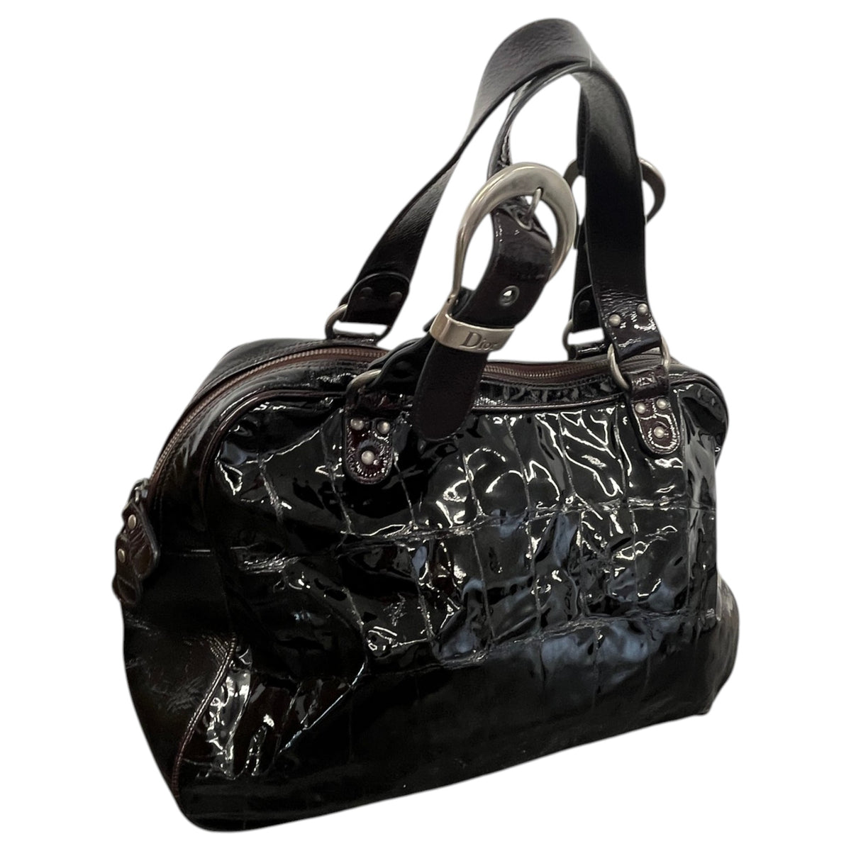 Women's Gaucho Handbag Burgundy - Photo 9