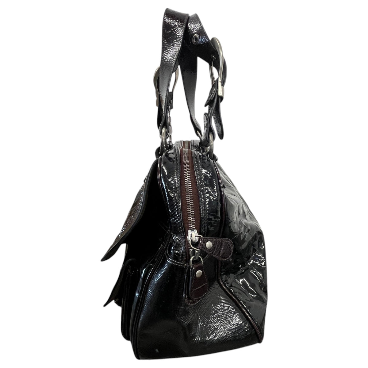 Women's Gaucho Handbag Burgundy - Photo 6