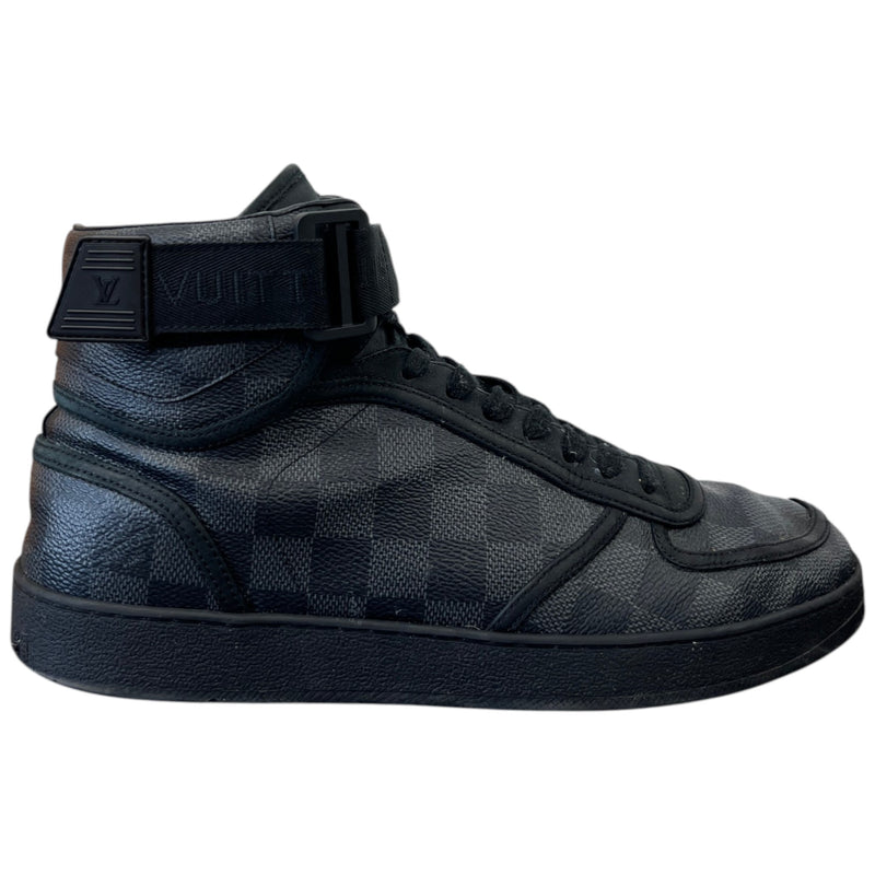 Men's Rivoli Damier High Trainers Black Size EU 40 / UK 6