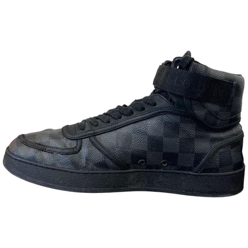 Men's Rivoli Damier High Trainers Black Size EU 40 / UK 6