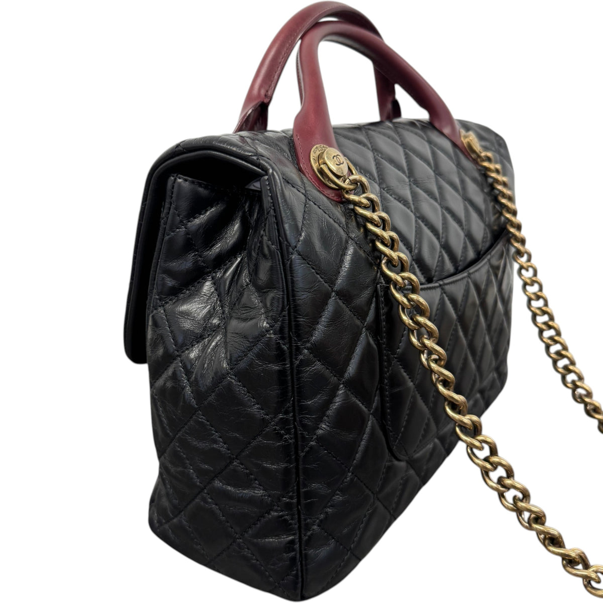 Women's Medium Castle Rock Flap Handbag Black - Photo 9