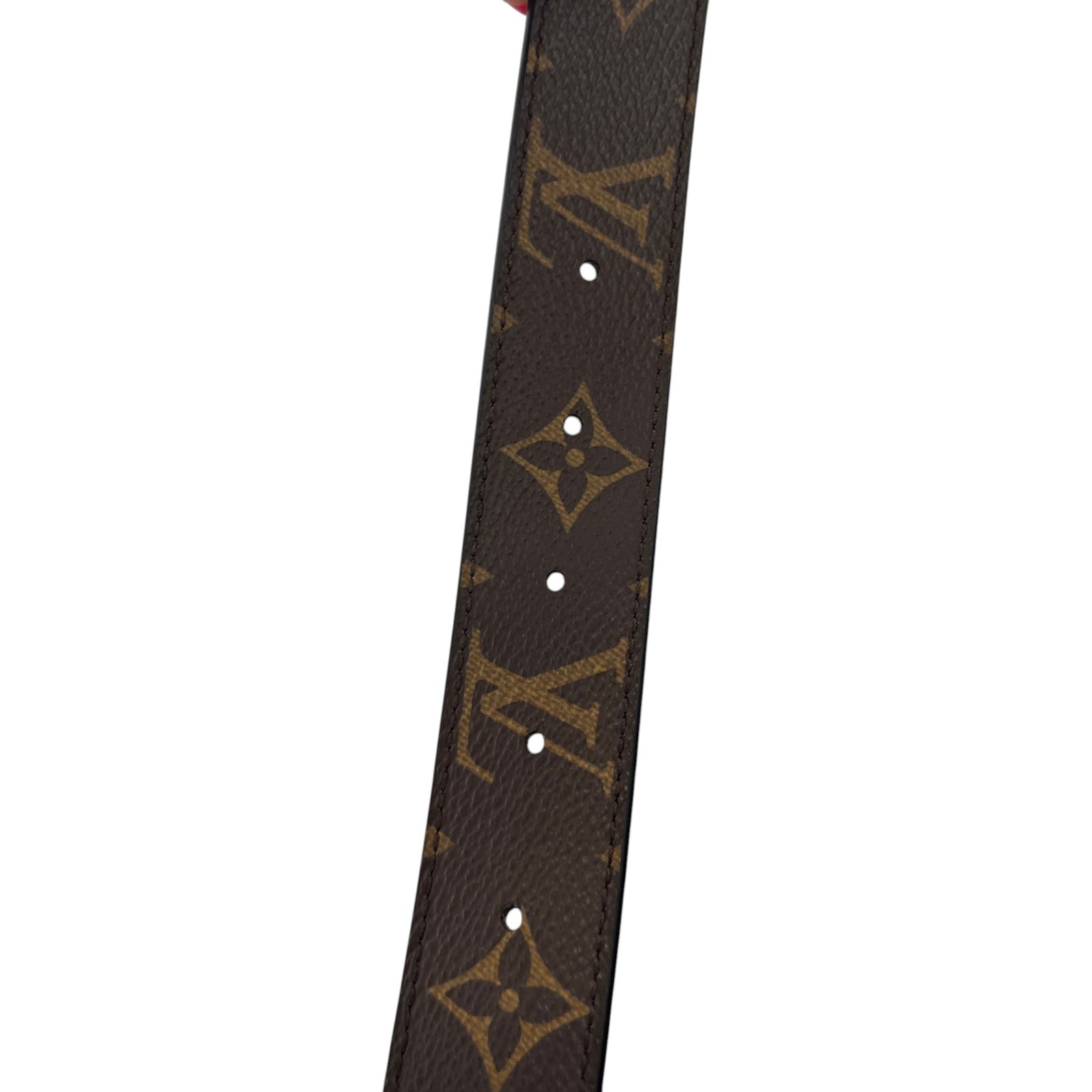 Women's Lv Dimension 30Mm Reversible Belt Brown Size 75CM / UK 6 - Photo 6