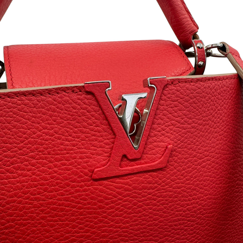 Women's Capucines Bb Taurillon Handbag Red