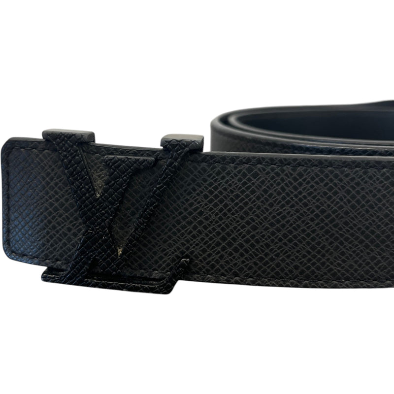 Men's LV Buckle Belt Black Size 34"