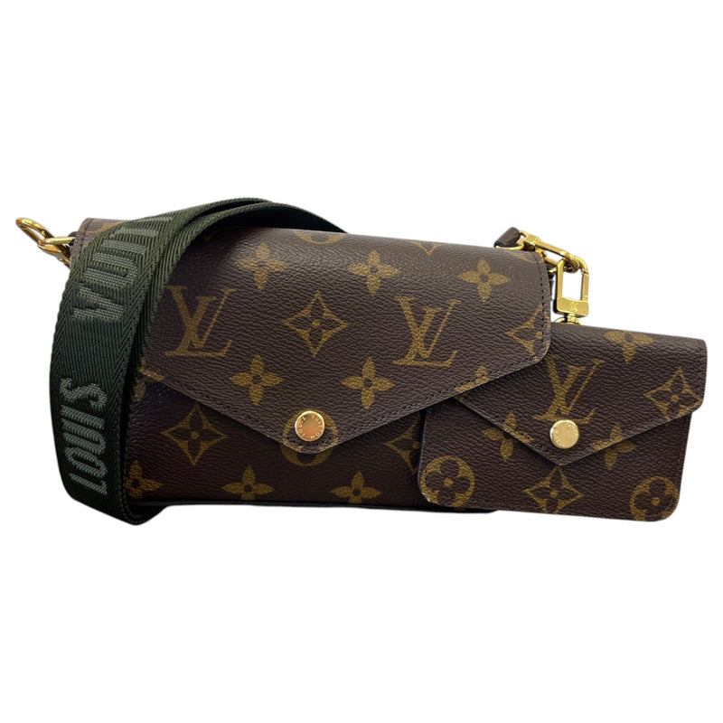 Women's Monogram Mini Felicie Multi Bag Brown