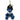 Women's Thomas Police Bear Charm Blue