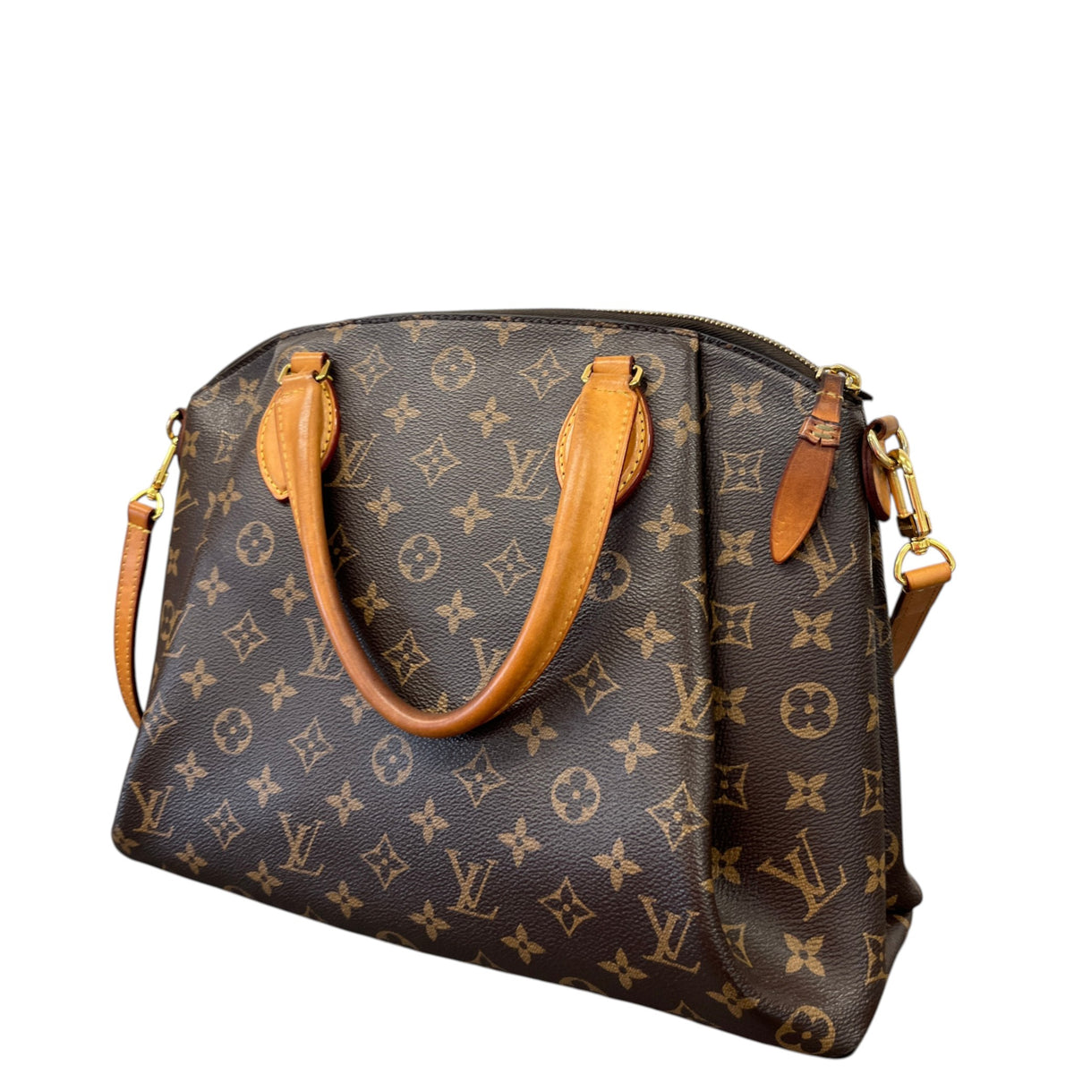 Women's Rivoli Handbag Monogram PM Handbag Brown - Photo 9
