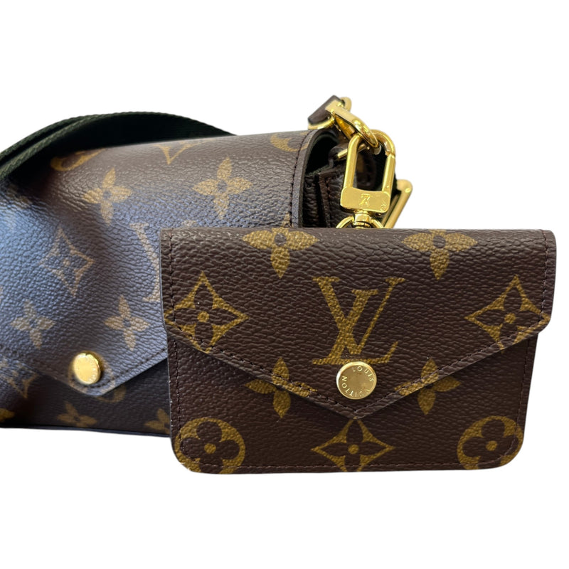 Women's Monogram Mini Felicie Multi Bag Brown