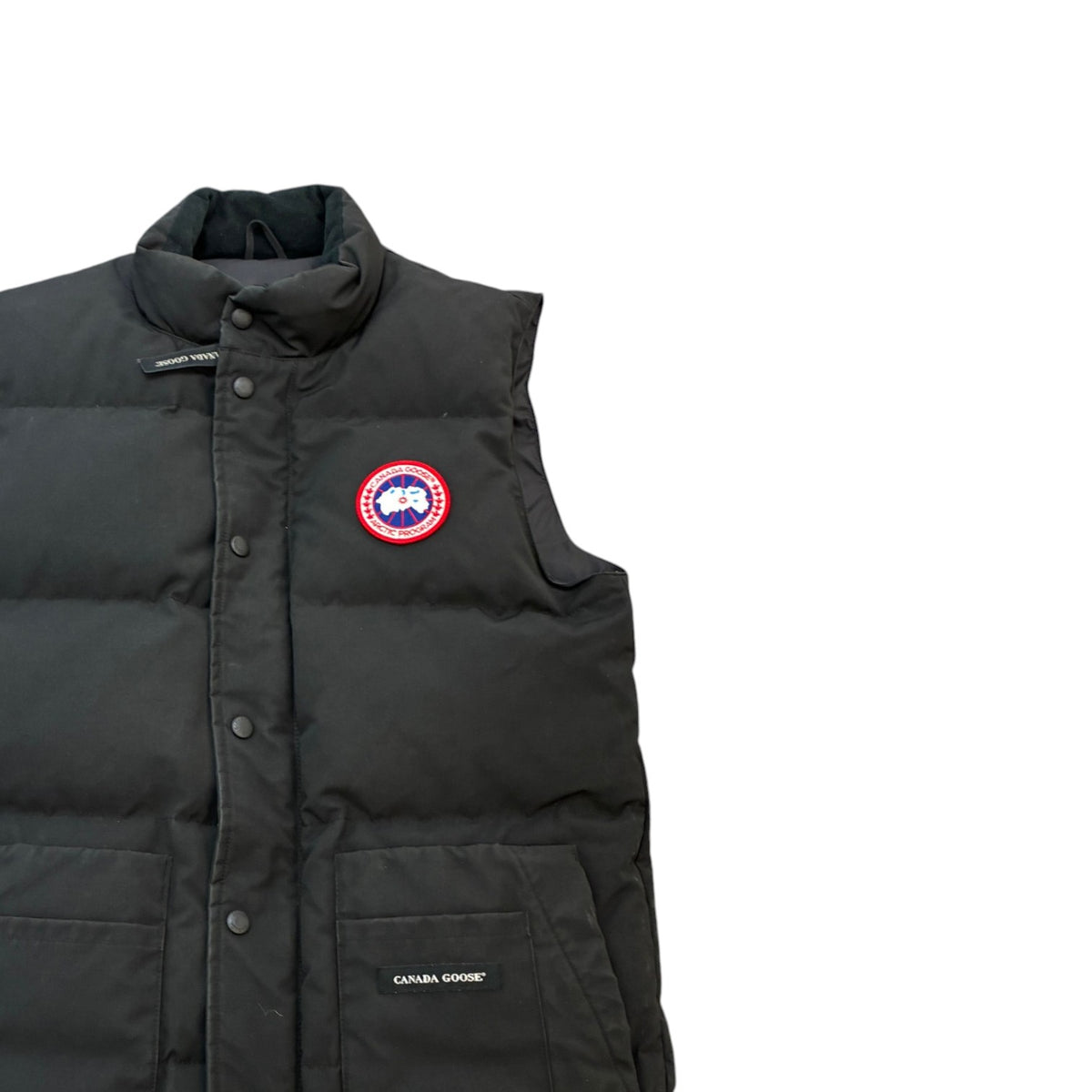 Men's Freestyle Crew Vest Gilet Black Size S - Photo 3