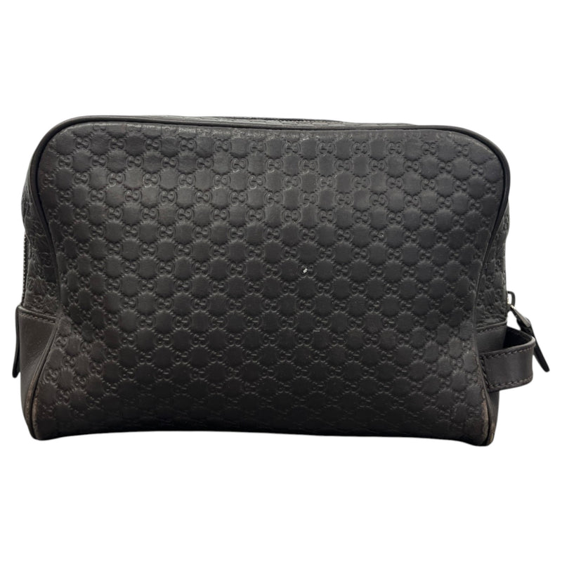 Men's Micro Gussissima Toiletry Bag Brown
