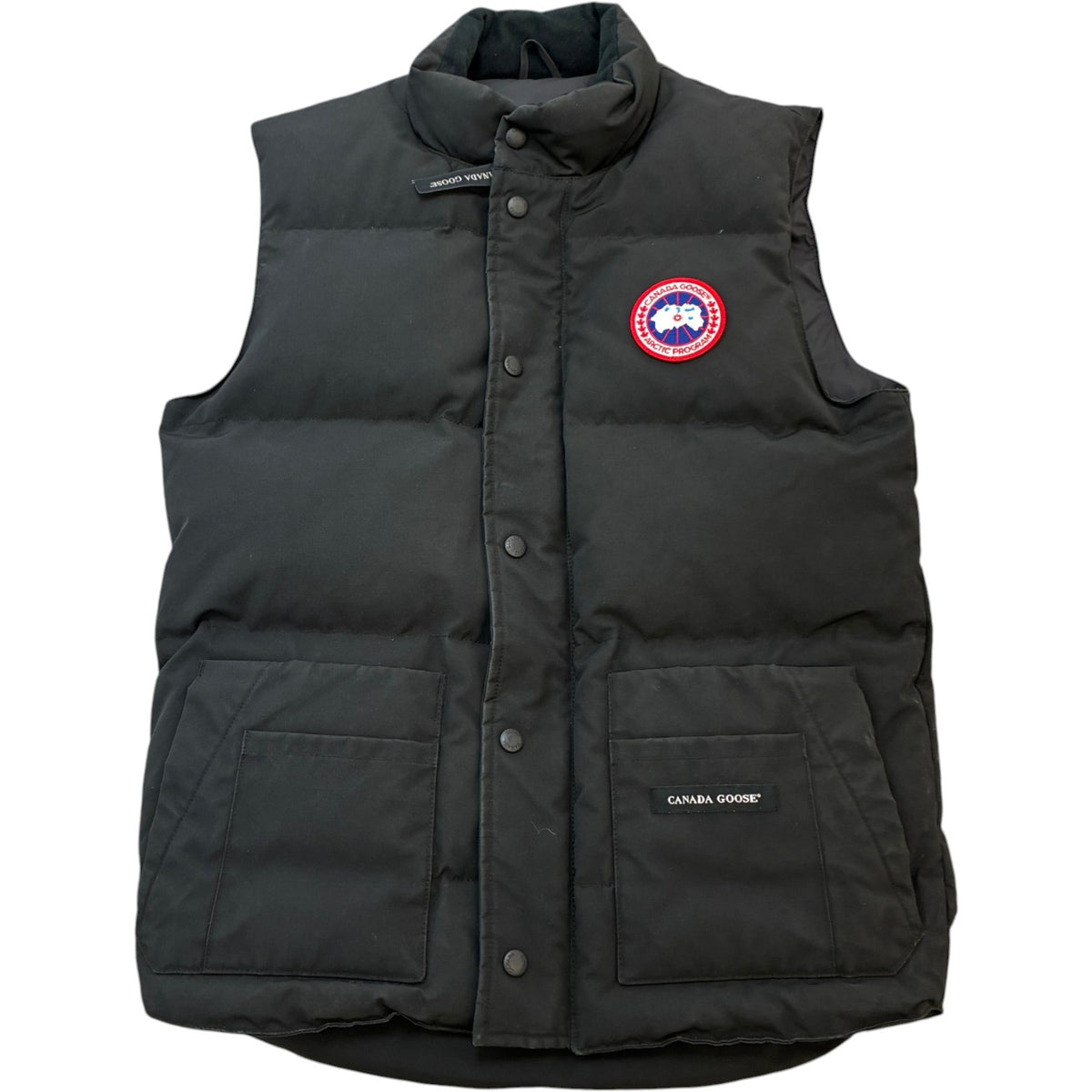 Men's Freestyle Crew Vest Gilet Black Size S - Photo 1