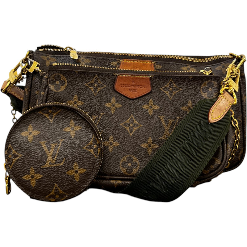 Women's Multi Pochette Bag Brown