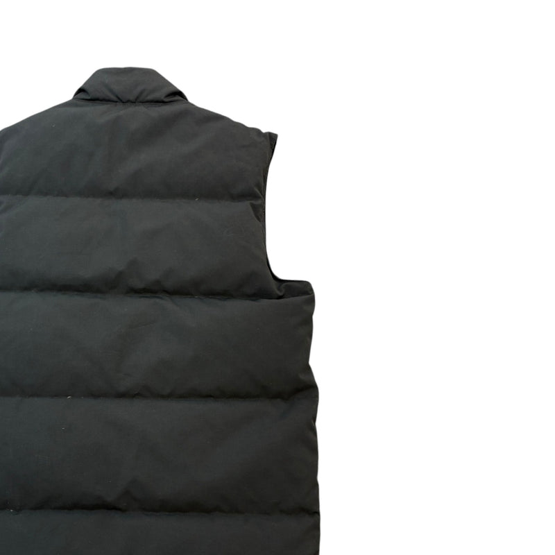 Men's Freestyle Crew Vest Gilet Black Size S
