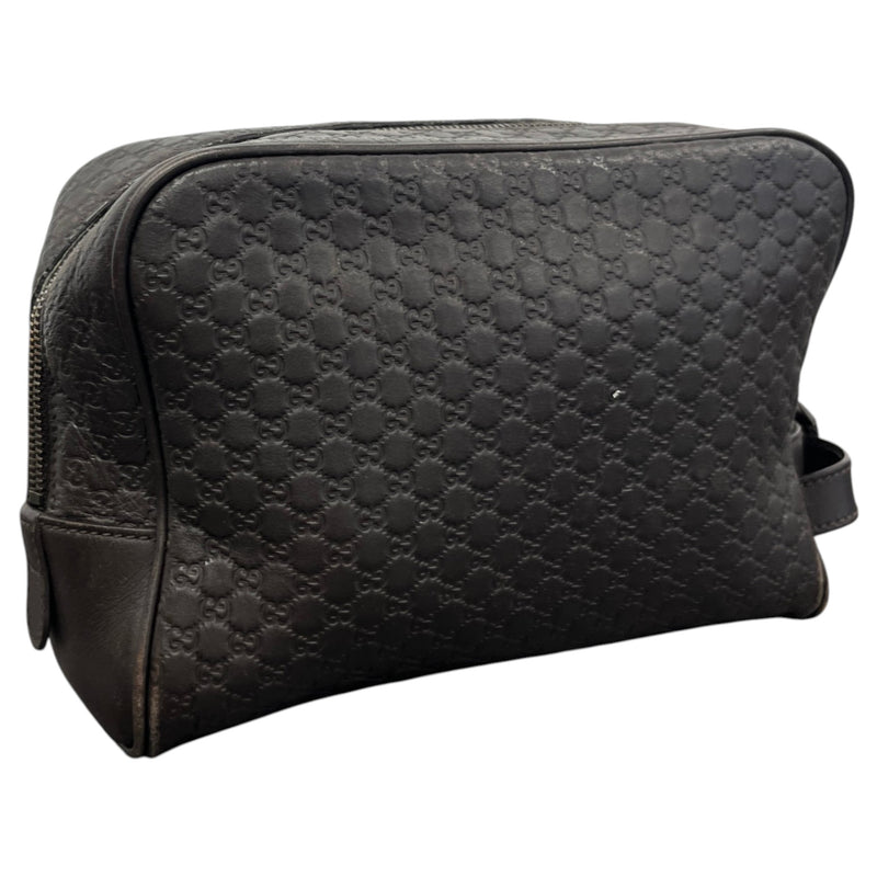 Men's Micro Gussissima Toiletry Bag Brown