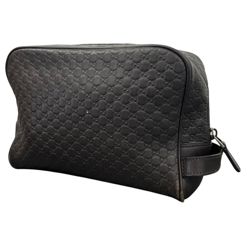 Men's Micro Gussissima Toiletry Bag Brown