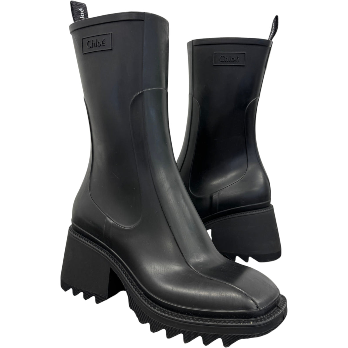 Women's Betty Rain Boots Boots Black Size UK 4 / EU 37 - Photo 3