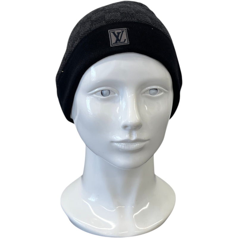 Men's Néo Petit Damier Beanie Hat Black